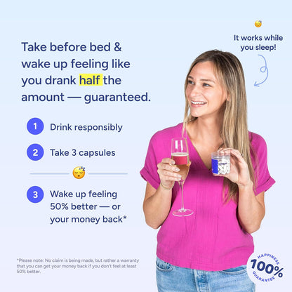 Cheers Restore | Supplement with DHM(2pack)